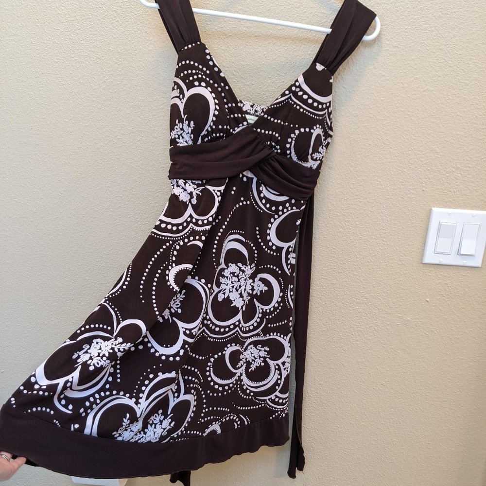 Speechless A-line Patterned Cocktail Dress
